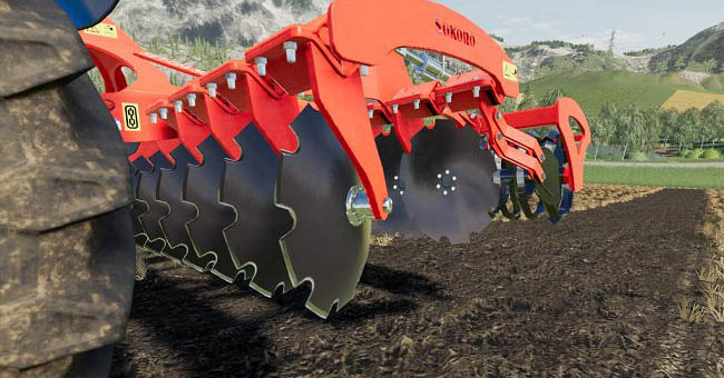 Мод культиватор Sokoro SET-GM-30 v1.0.0.0 FS19