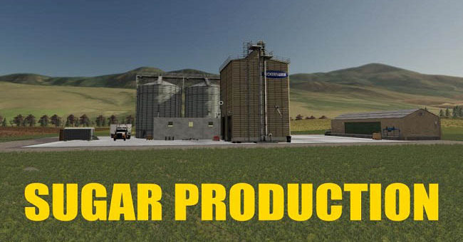 Мод производство Sugar Production Placeable v1.0.5 FS19