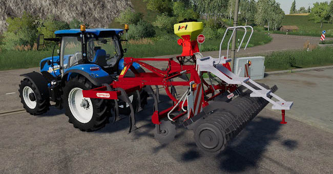 Мод культиватор Toptiller 350P v1.0.0.0 Farming Simulator 19