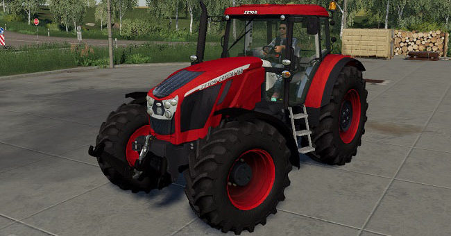 Мод трактор Zetor Crystal 150/160 v1.1 Farming Simulator 19
