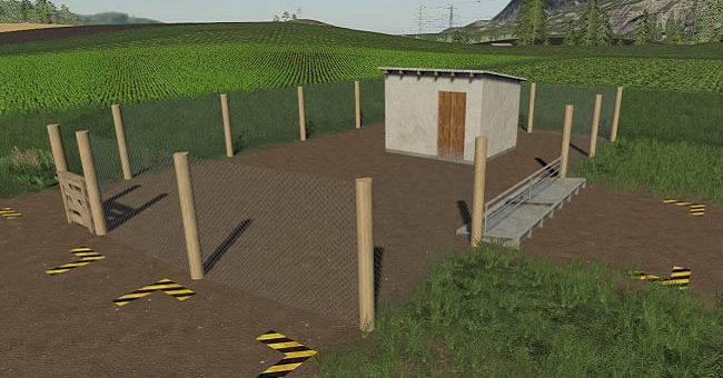 Мод курятник Chicken Coop v1.1.0.0 Farming Simulator 19