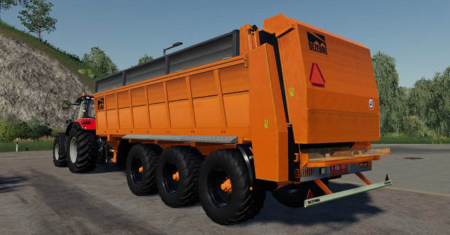 Мод прицеп Dungstreuer Dezeure TRIDEM v1.0.0.0 FS19