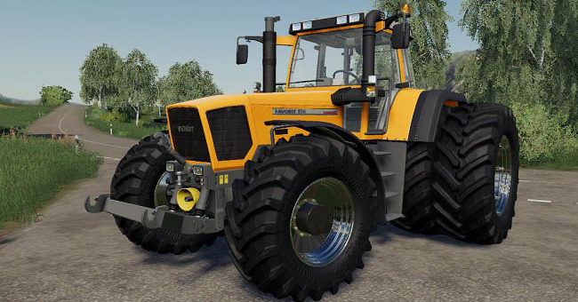 Мод трактор Fendt 800 Favorit v1.0.0.0 Farming Simulator 19
