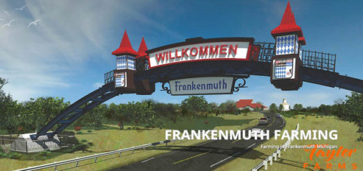 Мод карта Frankenmuth Farming v1.0 Farming Simulator 19