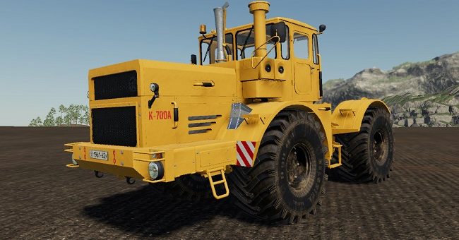 Мод трактор Кировец K-700A v1.0.0.0 Фарминг Симулятор 2019