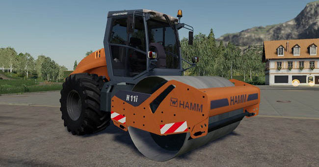 Мод каток Hamm H11i Farming simulator 2019