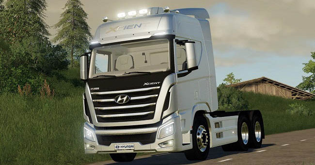 Мод тягач Hyundai Xcient Nonperform v1.0 FS2019