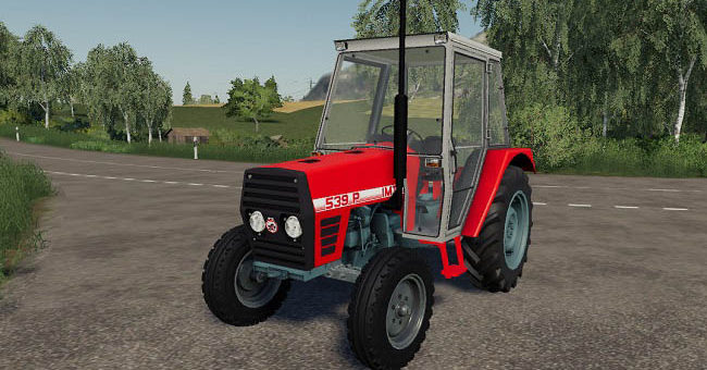 Мод трактор IMT 539 v1.0.0.0 Farming Simulator 19