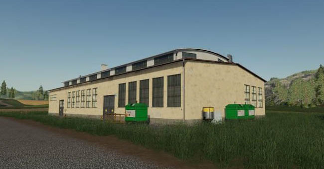 Мод ПАК Industrial Building Pack v1.0.0.0 Farming Simulator 19