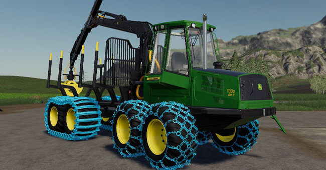 Мод John Deere 1110D Eco III v1.1.0.0 Farming Simulator 19