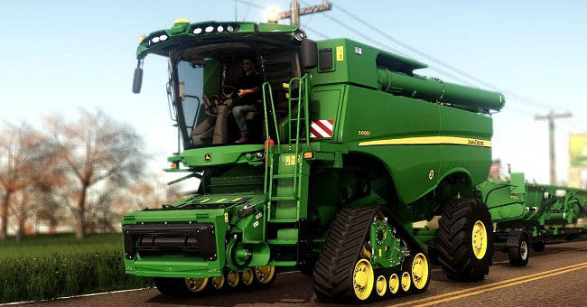 Мод комбайн John Deere S600i 2012-2017 Series official v1.1.0.0 FS19