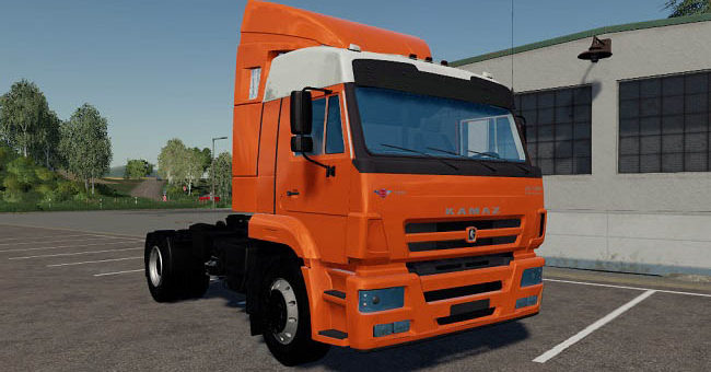 Мод грузовик Камаз 5460 v1.0 Фарминг Симулятор 2019
