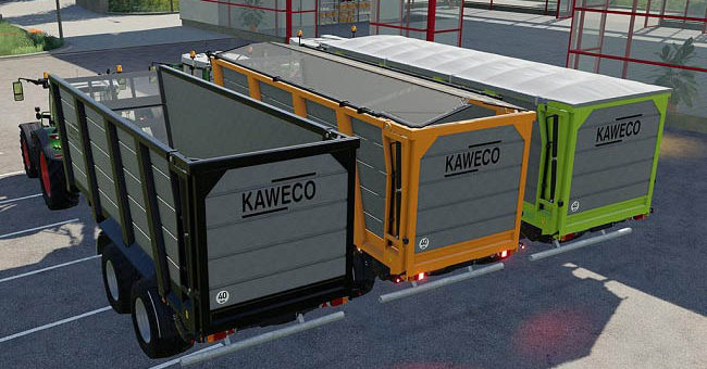 Мод прицеп KAWECO PullBox 8000H v1.0.0.0 Farming Simulator 19