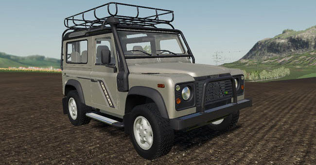 Мод ПАК Land Rover Defender Pack v1.0 Farming Simulator 19