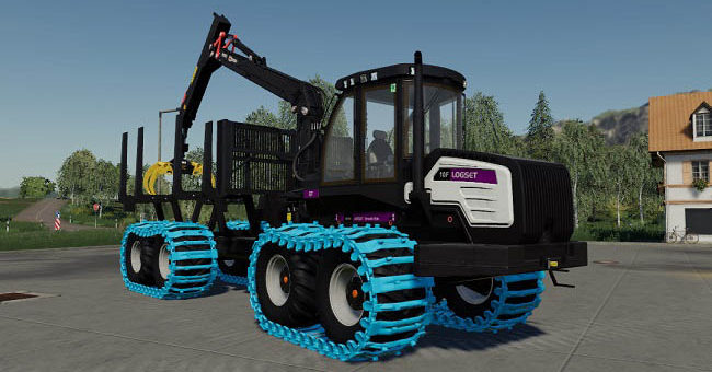 Мод Logset 10F GT v1.0.0.0 Farming Simulator 2019