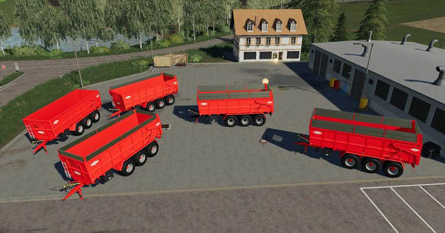 Мод прицеп Orenge ORM 240C v1.0.0.0 Farming Simulator 19