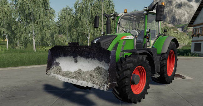 Мод Отвал для Силоса v1.1 Farming Simulator 2019