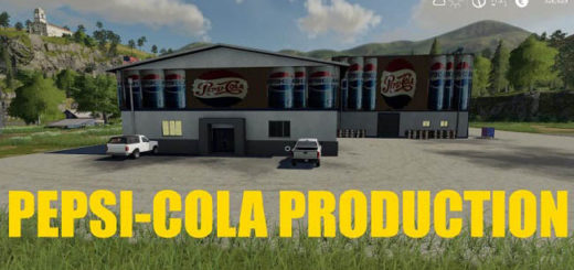 Мод производство PepsiCola Production v1.0.5 FS2019