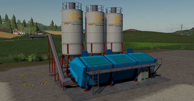 Мод миксер Pig Feed Mixer GX-10 v1.1.0.0 Farming Simulator 2019