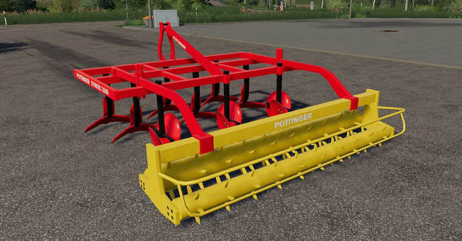 Мод культиватор Pottinger Synkro 2600 v1.0.0.0 FS19