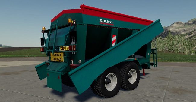 Мод разбрасыватель Sulky Kalk v1.0.0.2 Farming Simulator 19