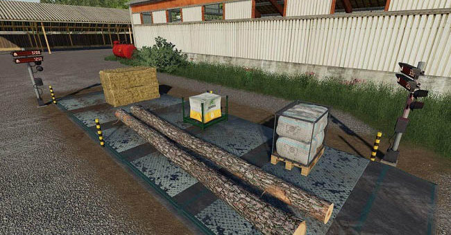 Мод станция Weigh Station v1.0.0.0 Farming Simulator 19
