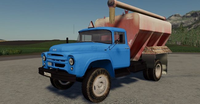 Мод грузовик ЗиЛ-130 ЗСК v1.3.0.0 Фарминг Симулятор 2019
