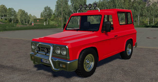 Мод трактор Aro244 v1.0 Farming Simulator 19