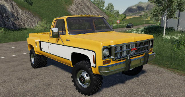Мод авто Chevy 79 Singlecab DRW v1.0 Farming Simulator 19