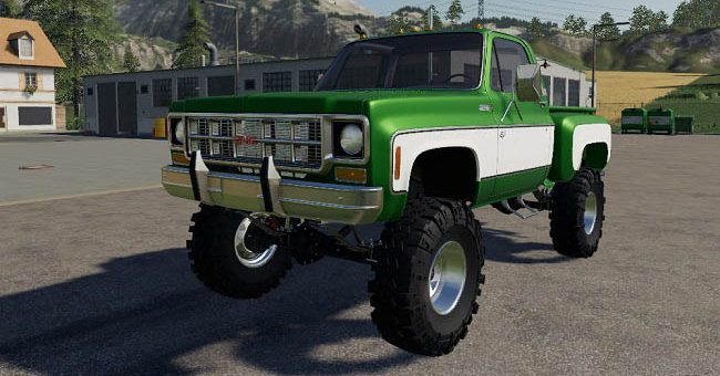 Мод пикап Chevy K30 79 Singlecab Stepside v1.0 FS2019