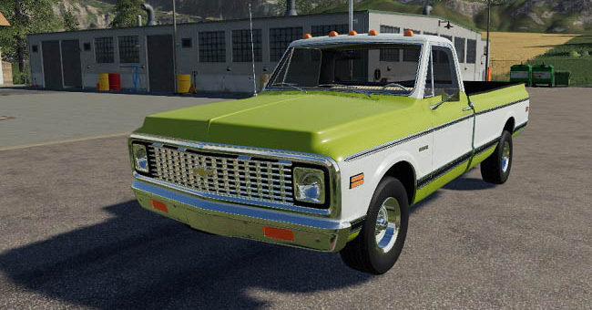 Мод авто Chevy Silveradoo Edit v1.0 Farming Simulator 19