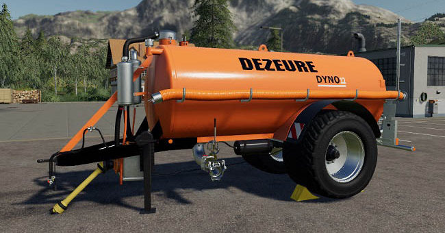 Мод бочка Dezeure Dyno 12 v1.1.0.0 Farming Simulator 2019