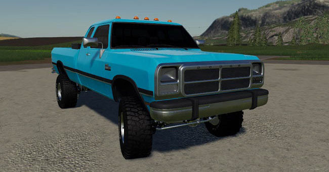 Мод ПАК Dodge ExtCab 1stGen Pack v1.0.0.0 Farming Simulator 19