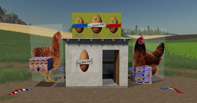Мод точка продажи Egg Sale Point by BOB51160 v1.0.0.0 FS19