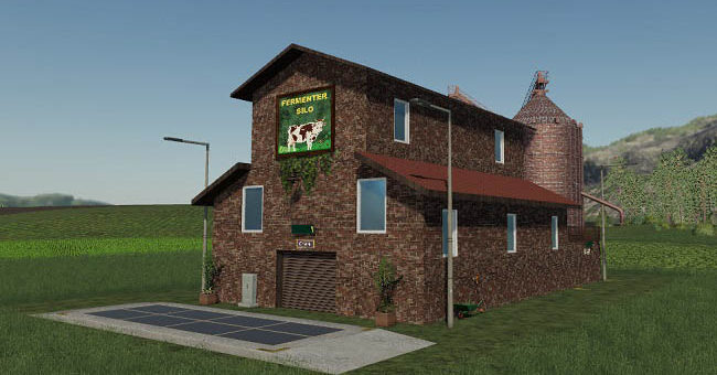 Мод производство FermenterSilo v1.0 Farming Simulator 19