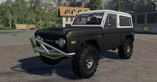 Мод авто Ford Bronco'66 Crawler v1.0 Farming Simulator 19