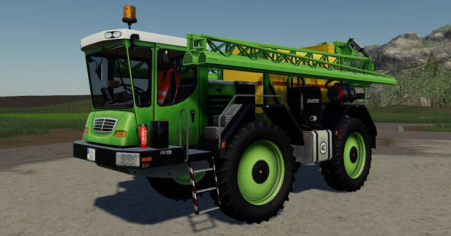 Мод опрыскиватель Lizard Self Propelled Sprayer v1.0.0.0 FS19