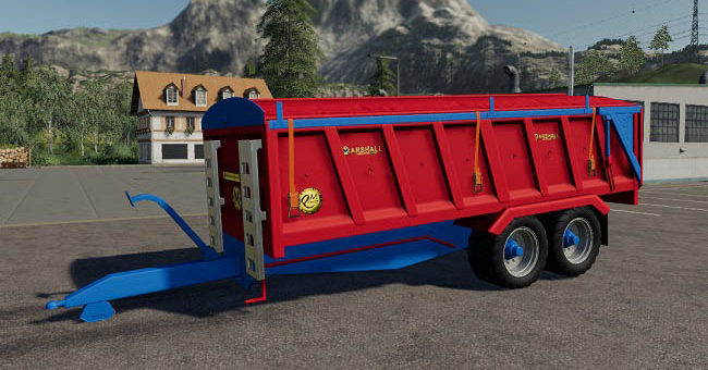 Мод прицеп Marshall QM/16 v1.0.0.0 Farming Simulator 19