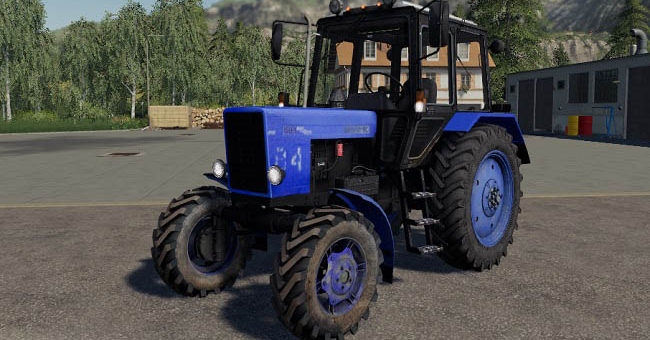 Мод трактор МТЗ 82.1 v1.0.0.0 Farming Simulator 19