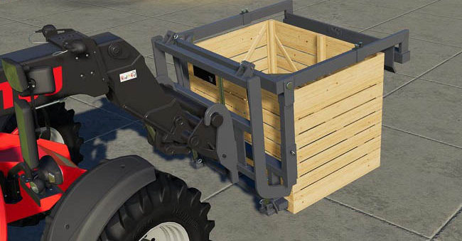Мод ПАК Naus Potato Storage Box And Turnable Pallet Fork v1.0.0.0 FS19