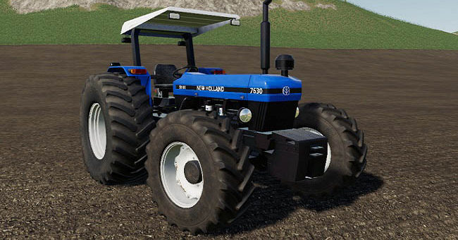 Мод трактор New Holland 7630 v1.0.0.0 Farming Simulator 19