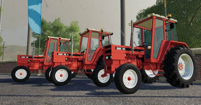Мод ПАК Renault 7X1 v1.0.0.0 Farming Simulator 19