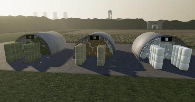 Мод хранилища Round Bale Storages v1.0.0.0 FS2019