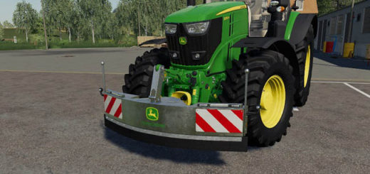 Мод противовес Safety Bumper v1.0.0.0 Farming Simulator 19