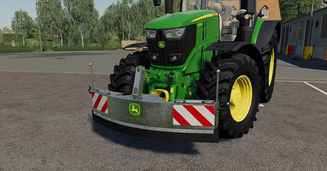 Мод противовес Safety Bumper v1.0.0.0 Farming Simulator 19