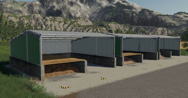 Мод ПАК Storage Silo Set v1.0.0.0 Farming Simulator 2019