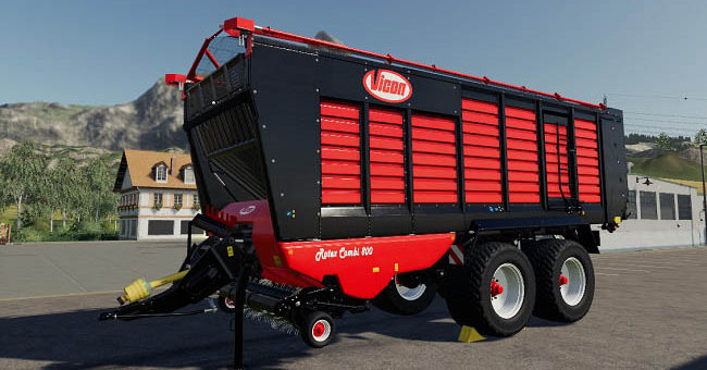 Мод прицеп Vicon Rotex Combi 800 v1.0.0.0 Farming Simulator 19