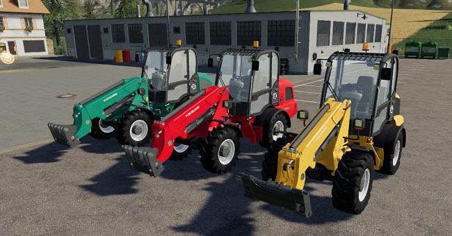 Мод погрузчик Weidemann Pack v1.0.0.0 FS2019