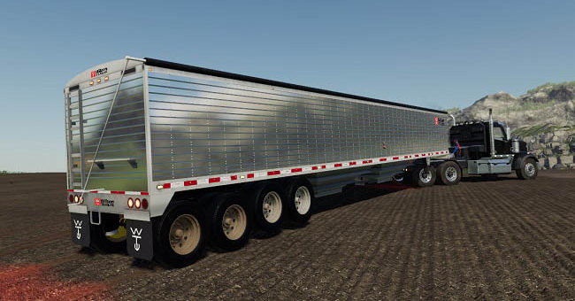 Мод прицеп Wilson Quad Axle v1.0.0.0 Farming Simulator 19