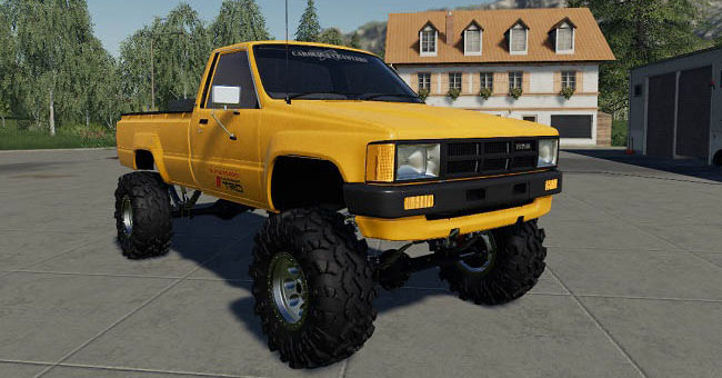 Мод пикап Toyota Hilux 1984 v1.0 Farming Simulator 19